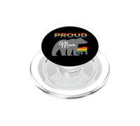 Arco Iris Orgullo Bandera Oso Orgullosa Mamá y Cachorro Gay PopSockets PopGrip para MagSafe
