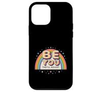 Arco iris retro de los años 80 Be You They 'll Adjust Pride Art Carcasa para iPhone 12 mini