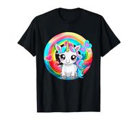 Arco iris Teenie Unicornio Niños Niñas Niños Unicornios Camiseta