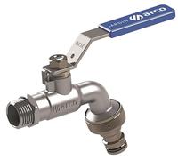 Arco jardin - Grifo esfera boquilla enchufe 1/2"x3/4"jardin