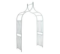 Arco para flores "60 cm" metal verde 60x141x266 cm