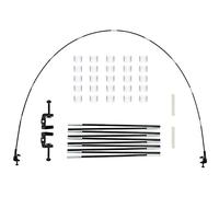 Arco para globos, 12 metros, soporte para globos, varios tamaños de mesa, decoración de fondo para fiestas, cumpleaños, bodas, graduaciones, despedidas de soltero, accesorios para globos.