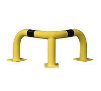 Arco parachoques esquinero, acero de alta calidad Black Bull, Ø 76 mm, para exteriores
