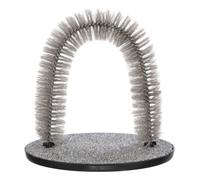 Arco per massaggio e cura del pelo per gatti 36×33cm colore grigio Trixie