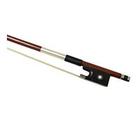 Arco profesional de 1/2 madera de Brasil para violín tocando arco de violín, instrumentos musicales, arco portátil para aprender práctica