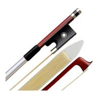 Arco Profesional De Violín 10 Uds Brazilwood 4/4 3/4 1/2 1/4 1/8 Arco De Violín Rana De Ébano Pelo De Caballo Blanco(1-8)