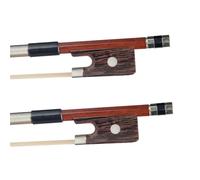 Arco Profesional De Violín Palo De Arco Violín Madera Brasil Pelo Caballo Mongolia Blanco Puro 4/4 Tamaño Completo 2 Uds/1 Lote Actuación Profesional(Type 4 076)