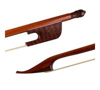 Arco Profesional De Violín Vintage Brazilwood/fibra De Carbono Blanco Negro Crin Respuesta Rápida 4/4 Violín Ligero Duradero(Type 6)