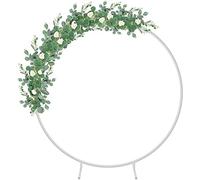 Arco Redondo de Metal 1.5M, Marco de Guirnalda Círculo Para Boda, Fiesta y Cumpleaños - Aro de Globo