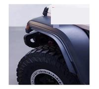 Arco Rueda Cejas para Jeep para Gladiator JT 2020++ T001 NTRIX 4 Piezas De Tiras De Extensión De Embellecedor De Guardabarros ABS para Rueda Paso Rueda Protector(Low Fender)