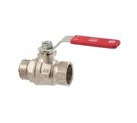 Arco sena - Válvula sena va30 1.1/4" macho-hembra mando palanca niquelado