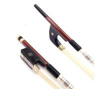 Arco violín 1 PCS PERNAMBUCO Fibra De Carbono VERTIO BAJO DOBLE BOW 3/4, Camseta De Caballo Blanco (Color : Germany style)