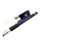 Arco violín 1pcs Nuevo Ligero Fibra De Carbono A Cuadros Negros Celíneo Ronda De Violonchelo 4/4, Caballo De Caballo, Piezas De Violonchelo