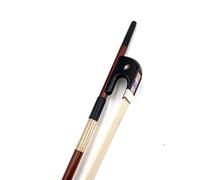 Arco violín 1pcs Profesión De Alto Grado Pernambuco Carbon Fibert Doble Bass Bow 3/4, White Horsehair Horsetail