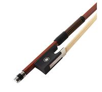 Arco violín Brasilwood Bow Rod 1/4 Doble Fesheye Ebony Horsetail Violin Accesorios De Violín De Proa Octogonal