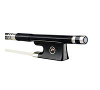 Arco violín de estudiante 1pcs Fibra De Carbono Negro 1/4.1/2.3/4.4/4 Arco De Violín Blanco/caballo De Caballo De Caballo Negro, Accesorios De Violín (Color : 1-2 violin bow)
