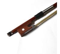 Arco violín de estudiante 1pcs Tamaño 1/8 1/4 1/2 3/4 4/4 Arco De Violín Sin Deformación Brasileña Carmesí Sándalo Caballito (Color : Dark Khaki)