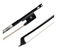 Arco violín de estudiante 4/4 3/4 1/2 1/4 1/8 Fibra De Carbono Basco Doble Basco Basco Blanco Cabello Fuerte Elasticidad Completa (Color : 1-8 Bow)