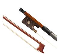 Arco violín de estudiante 5 Uds./1 Juego De Madera De Brasil, Tamaño 3/4, Arco De Violín, Crin De Caballo, Arco Recto, Piezas De Violín, Acesorios