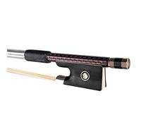 Arco violín de estudiante 5pcs/1set Red Silk Fiber Fiber Violin Bow 4/4 Respuesta Rápida Redonda Redonda Horse Horse Bow
