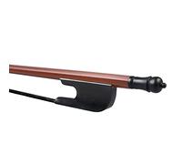 Arco violín de estudiante Brasilwood Bow 4/4 Bow Violin Bow Round Stick Black Horsehair Ebony Frog Bow