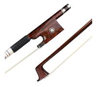 Arco violín de estudiante Seleccionado Snakewood Violin Bow 4/4 Fiddle Bow Round Stick Con Snakewood Frog Gold Monte Violin Bow (Color : NO.3)