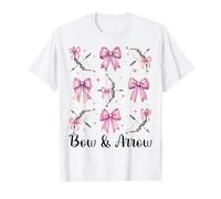 Arco y Flecha Arco Caza Arco Cazador Arco Tiro con Arco Chica Mamá Camiseta