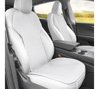 Arcoche Fundas Asientos Coche para Tesla Model Y 2023+, Juegos de Protectores Asientos Coche Model Y Accesorios (1 Funda Asiento para Model Y, Blanco)