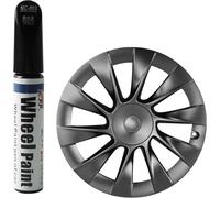 Arcoche Pintura de Retoque de Llantas para Tesla, Llantas de Pintura de Retoque de Reparación de Arañazos de la Rueda de la Pintura de la Llanta para el Modelo Y 3 S X
