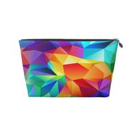 Arcoiris geométrico, Bolsa de artículos de tocador Bolsa de Maquillaje Bolsa de cosméticos Bolsa de artículos de tocador de Viaje portátil