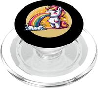 Arcoiris Magia Kawaii Caricatura Humor Divertido Unicornio PopSockets PopGrip para MagSafe