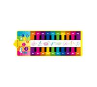 (Arcoíris) Piano Teclas Alfombra de baile Juguetes Niños Música electrónica Pad Desafío Regalo Interesante