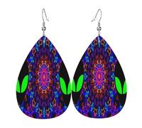 Arcoíris Salpicado, Extraterrestre Espacial, Tercer Ojo Mujer Pendientes Colgantes Moda Pendiente De Gancho Ligeros Pendiente De Gota Para Boda Banquete Uso Diario