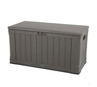 Arcón de exterior lifetime 440 l marrón 127 x 67 x 64 cm plástico 15 cm