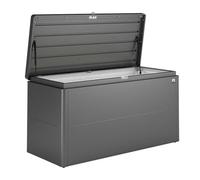 Arcón de metal biohort longebox 160 x 83.5 x 70 cm y capacidad de 850 l