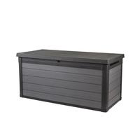 Arcón de resina para exterior keter cortina 151.7 x 70 x 72.5 cm y capacidad de 570 l