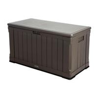 Arcón de resina para exterior lifetime 92302 128.5 x 67 x 64 cm y capacidad de 439 l