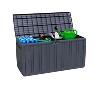 7house Arcón para Exterior 270 Litros de Resina 117x45,5x57cm 7house