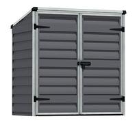 Arcón Voyager (L x An x Al: 90 x 139 x 146 cm, Gris oscuro, Policarbonato)