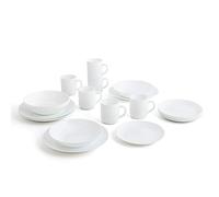 Arcopal ARCOPAL ZELIE Caja 18 Platos Opal Y 6 Mugs Opal 25x20x19cm/29cl Multicolor Brillo
