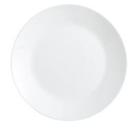Luminarc Set de 12 platos llanos Zelie de vidrio opal 25 cm