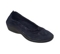 Arcopedico 4716 Cabrera, bailarinas con cordón de suave Lytech semibrillante., navy, 40 EU