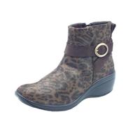 Arcopedico Avila K90 MB Bronze - Botines cómodos para mujer de tejido elástico