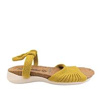 Arcopedico Sandalia Arenal Tejido Amarilo talla numeric_39