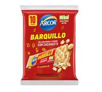 ARCOR - Barquillo relleno aroma a Turrón con Cachuete - 10 unidades