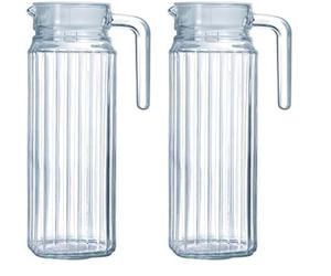 Arcoroc 70361 - Quadro Jarra para Frigorífico con Tapa, 1.1L, 1 Jarra (Paquete de 2)