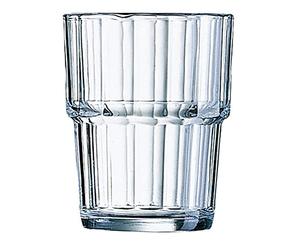 Arcoroc ARC 60026 Norvege - Juego de 6 vasos (160 ml), transparente