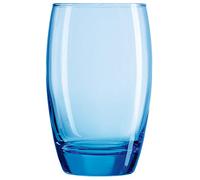 Arcoroc Salto Ice Blue Caja 6 Vasos Altos Vidrio 35cl Sodo No Apto Microondas Apto Frigorífico Reciclable