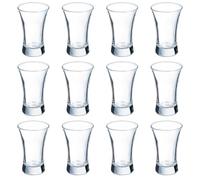 Arcoroc Vasos Licor Vidro, 7 cl, 12 unidades