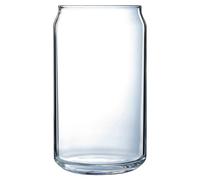 ARCOROC CAN Caja 6 Vasos Altos Vidrio 47,5CL Transparente Brillo Fabricado en Francia Ecológico Transparente